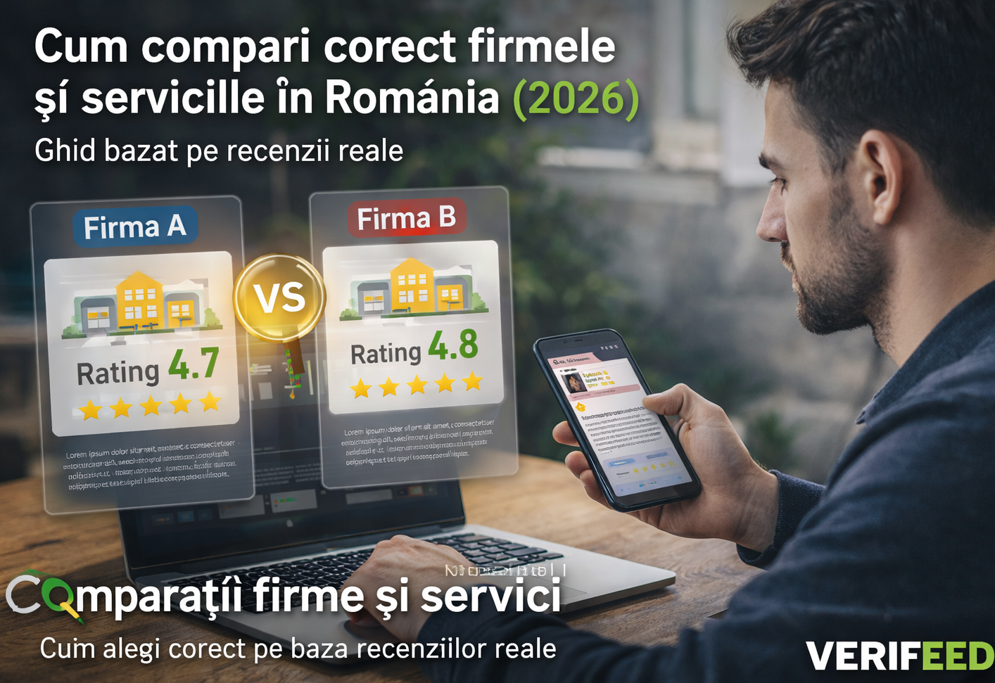 Comparații firme și servicii România – Cum alegi corect pe baza recenziilor reale